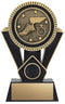 Resin Black Gold Apex Track Trophy