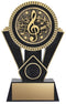 Resin Apex Series Music Black Trophy