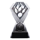 Diamond Series Weighted 5-Pin Bowling Trophy