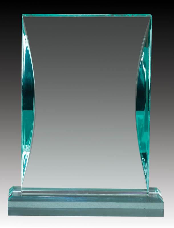 Acrylic Jade Block Top & Base Award - shoptrophies.com