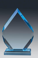 Acrylic Sapphire Arrowhead Top & Base Award - shoptrophies.com