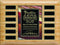 Bamboo Art Plate Annual Plaque - shoptrophies.com