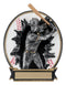 Baseball Blow-Out Player Resin Trophy - shoptrophies.com