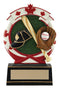 Baseball Maple Leaf Resin Trophy - shoptrophies.com