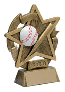 Baseball Star Gazer Resin Trophy - shoptrophies.com