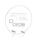 Cantebury Circle Crystal Award - shoptrophies.com