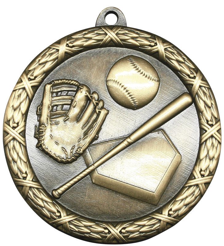Classic Baseball Medal - shoptrophies.com