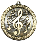 Classic Music Medal - shoptrophies.com