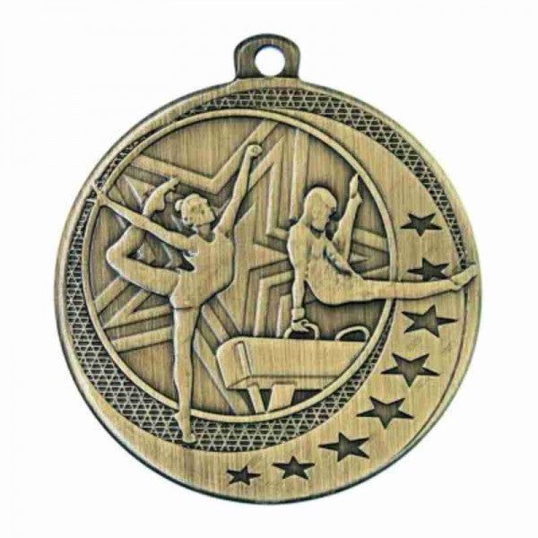 Cosmic Series Gymnastics Medal - shoptrophies.com