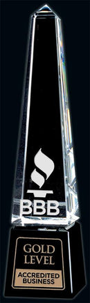 Crystal Accolade Award - shoptrophies.com