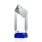 Crystal Blue Achilles Tower Award - shoptrophies.com