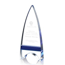 Crystal Blue Kent Award - shoptrophies.com