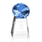 Crystal Celestina Gemstone Award - Sapphire - shoptrophies.com