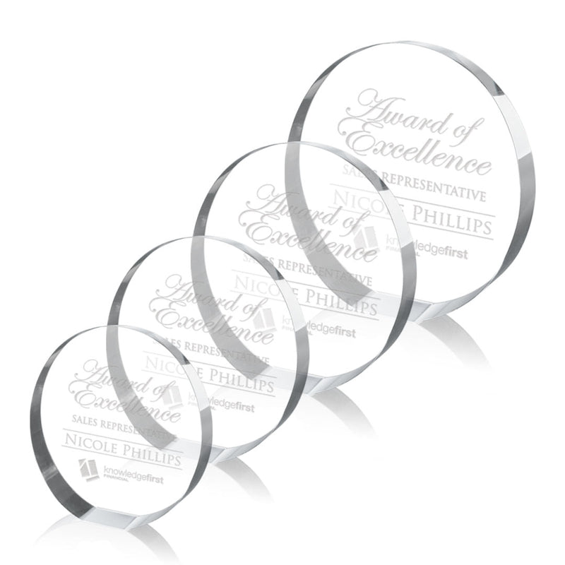 Crystal Cumberland Award - shoptrophies.com