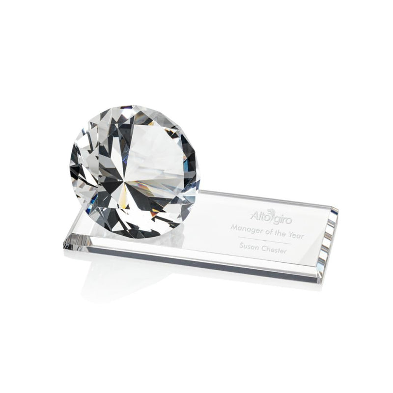 Crystal Diamond Starfire Award - shoptrophies.com