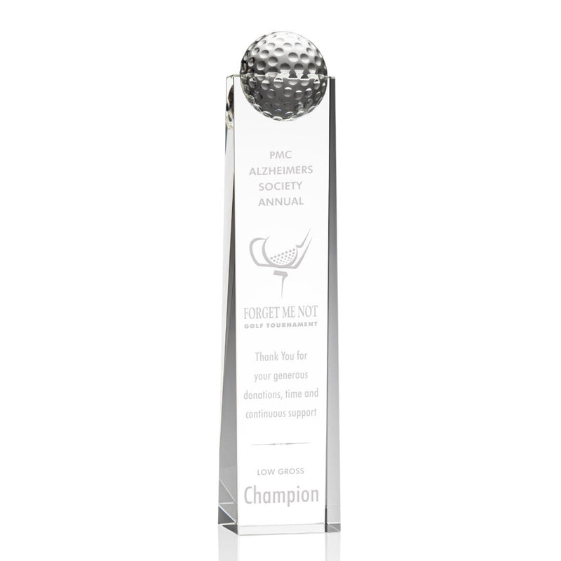 Crystal Dunbar Golf Award - shoptrophies.com