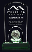 Crystal Emerald Hills Award - shoptrophies.com