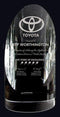 Crystal Exeter Award - shoptrophies.com