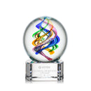 Crystal Galileo Award on Paragon Base - Clear - shoptrophies.com