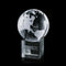 Crystal Globe Cube Base Award - shoptrophies.com