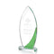 Crystal Green Harrah Award - shoptrophies.com