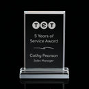 Crystal Harmony Desktop Optical Award - shoptrophies.com