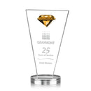 Crystal Jervis Gemstone Award - Amber - shoptrophies.com