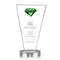 Crystal Jervis Gemstone Award - Emerald - shoptrophies.com