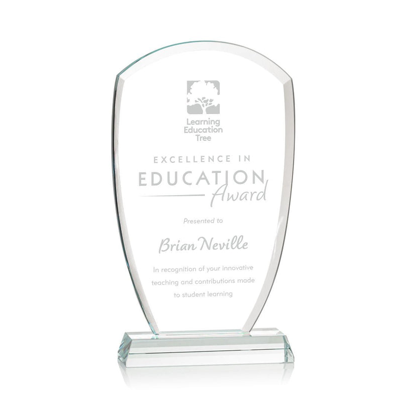 Crystal Leighlin Clear Trophy Award - shoptrophies.com