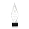 Crystal Manilow Award on Paragon Base - Black - shoptrophies.com