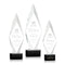 Crystal Manilow Award on Paragon Base - Black - shoptrophies.com