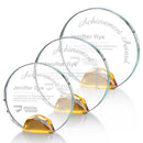 Crystal Maplin Award - Amber - shoptrophies.com