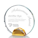 Crystal Maplin Award - Amber - shoptrophies.com