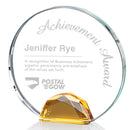Crystal Maplin Award - Amber - shoptrophies.com