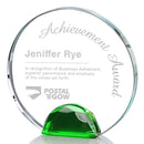 Crystal Maplin Award - Green - shoptrophies.com