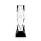 Crystal President Award on Base - Black - shoptrophies.com