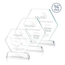Crystal Ralston Clear Optical Award - shoptrophies.com