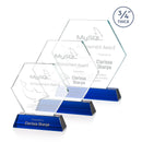 Crystal Ralston Sapphire Optical Award - shoptrophies.com