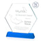 Crystal Ralston Sky Blue Optical Award - shoptrophies.com