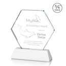 Crystal Ralston White Optical Award - shoptrophies.com