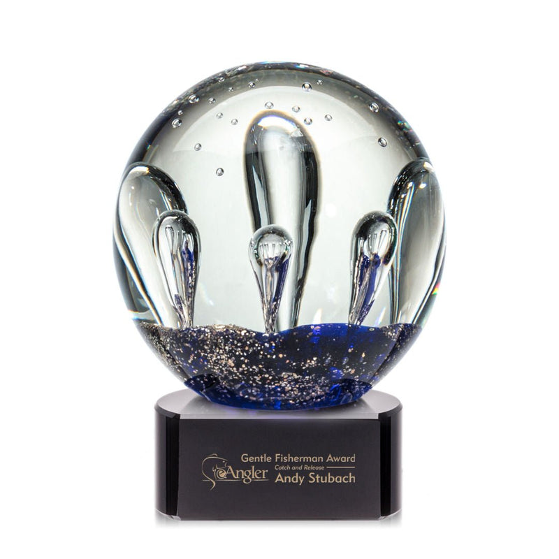 Crystal Serendipity Award on Paragon Base - Black - shoptrophies.com