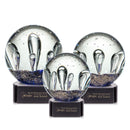 Crystal Serendipity Award on Paragon Base - Black - shoptrophies.com