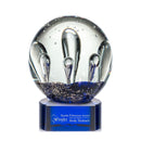 Crystal Serendipity Award on Paragon Base - Blue - shoptrophies.com