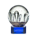 Crystal Serendipity Award on Paragon Base - Blue - shoptrophies.com