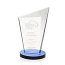 Crystal Wiltshire Award - Blue - shoptrophies.com