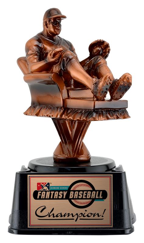 Fantasy Baseball Resin Trophy - shoptrophies.com