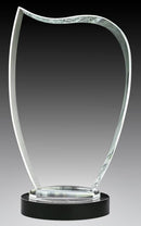 Glass Apex Round Base Award - shoptrophies.com