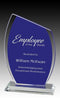 Glass Aqua Rise Edge Award - shoptrophies.com