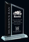 Glass Berkshire Black & Clear Award - shoptrophies.com