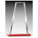 Glass Gemstone Red Base Award - shoptrophies.com